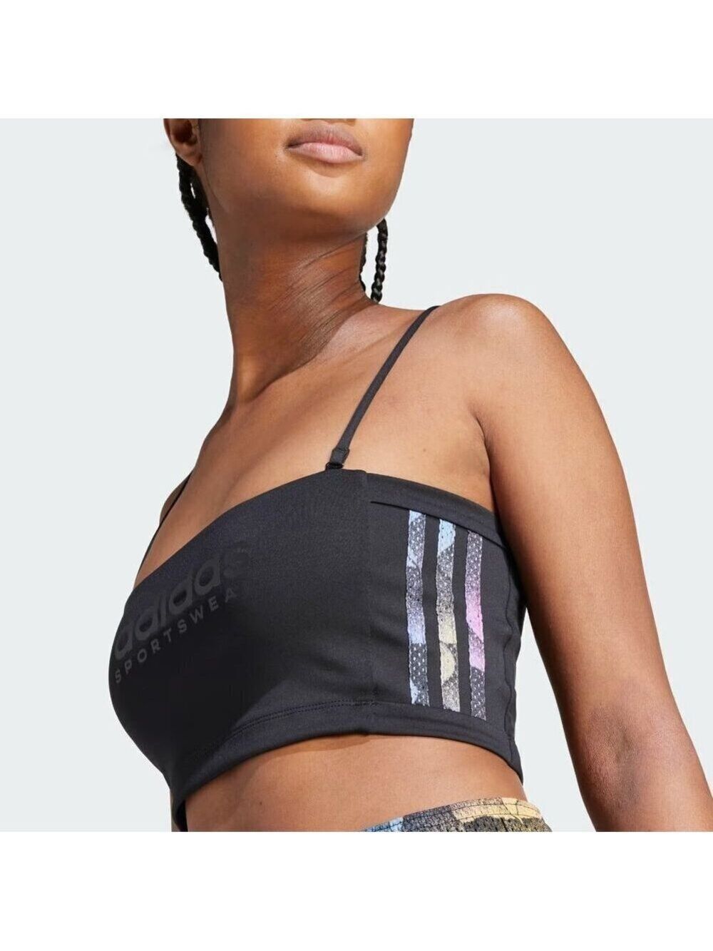 NWT Adidas Tiro Summer Tube Top With Removable Straps XS